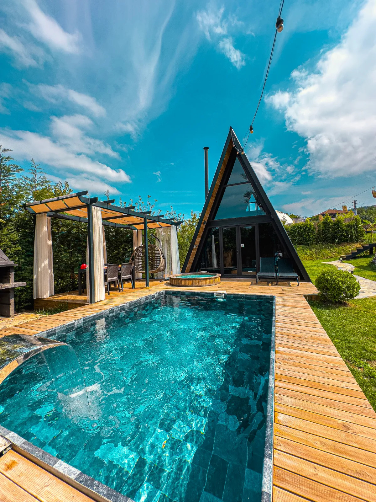 B219 Jakuzili Havuzlu Bungalov — fotoğraf 7