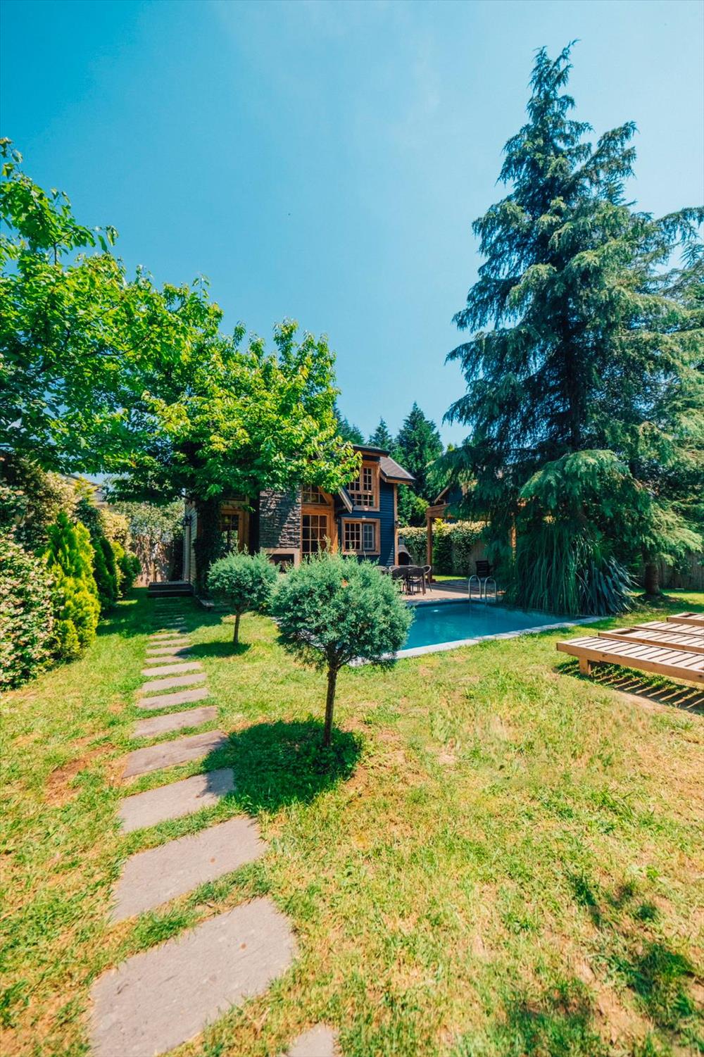 B300 Jakuzili Havuzlu Bungalov — fotoğraf 20