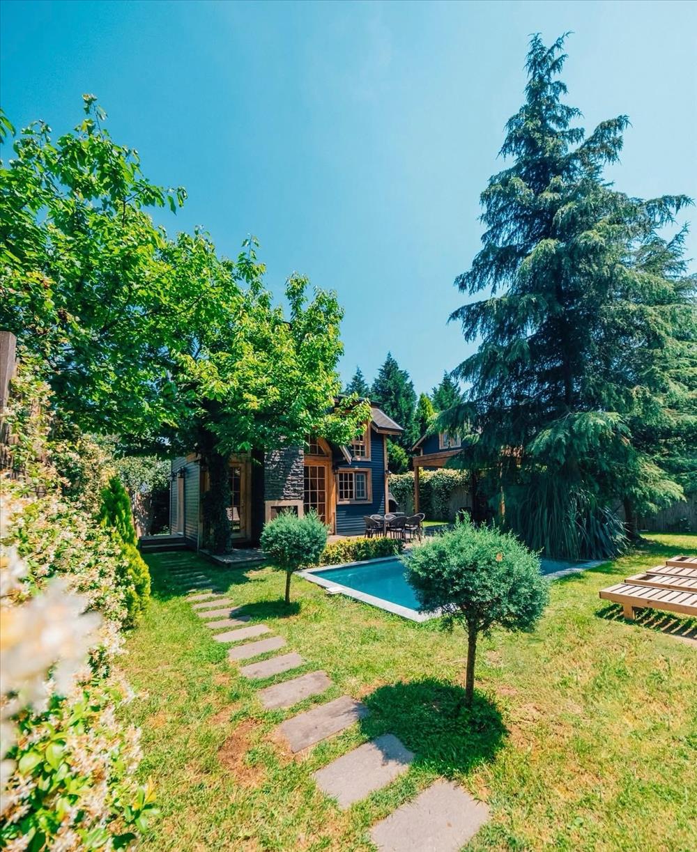 B300 Jakuzili Havuzlu Bungalov — fotoğraf 13