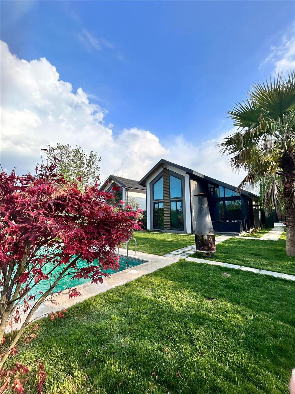 B316-2 Jakuzili Havuzlu Bungalov — fotoğraf 19