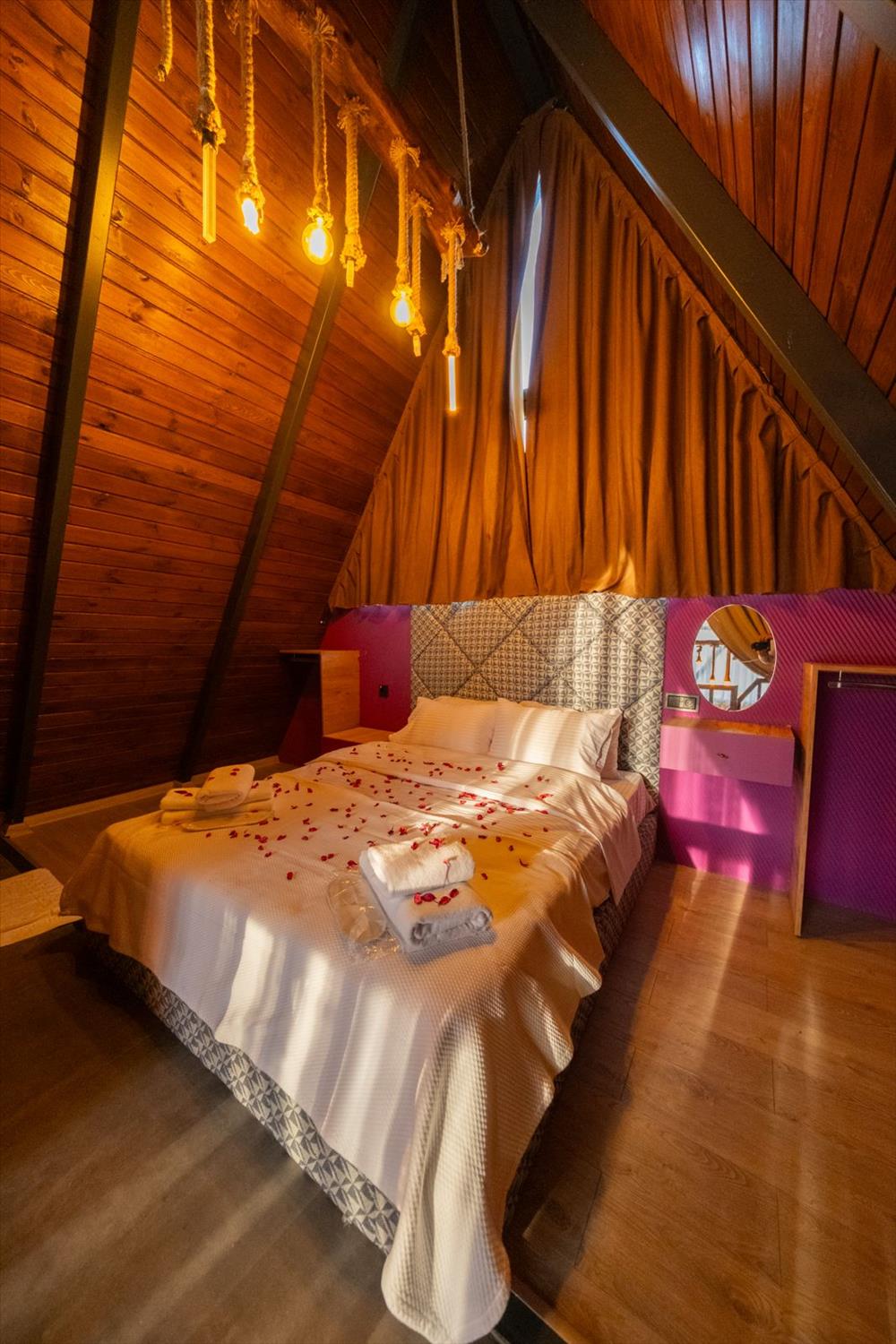B304 Jakuzili Havuzlu Bungalov — fotoğraf 13
