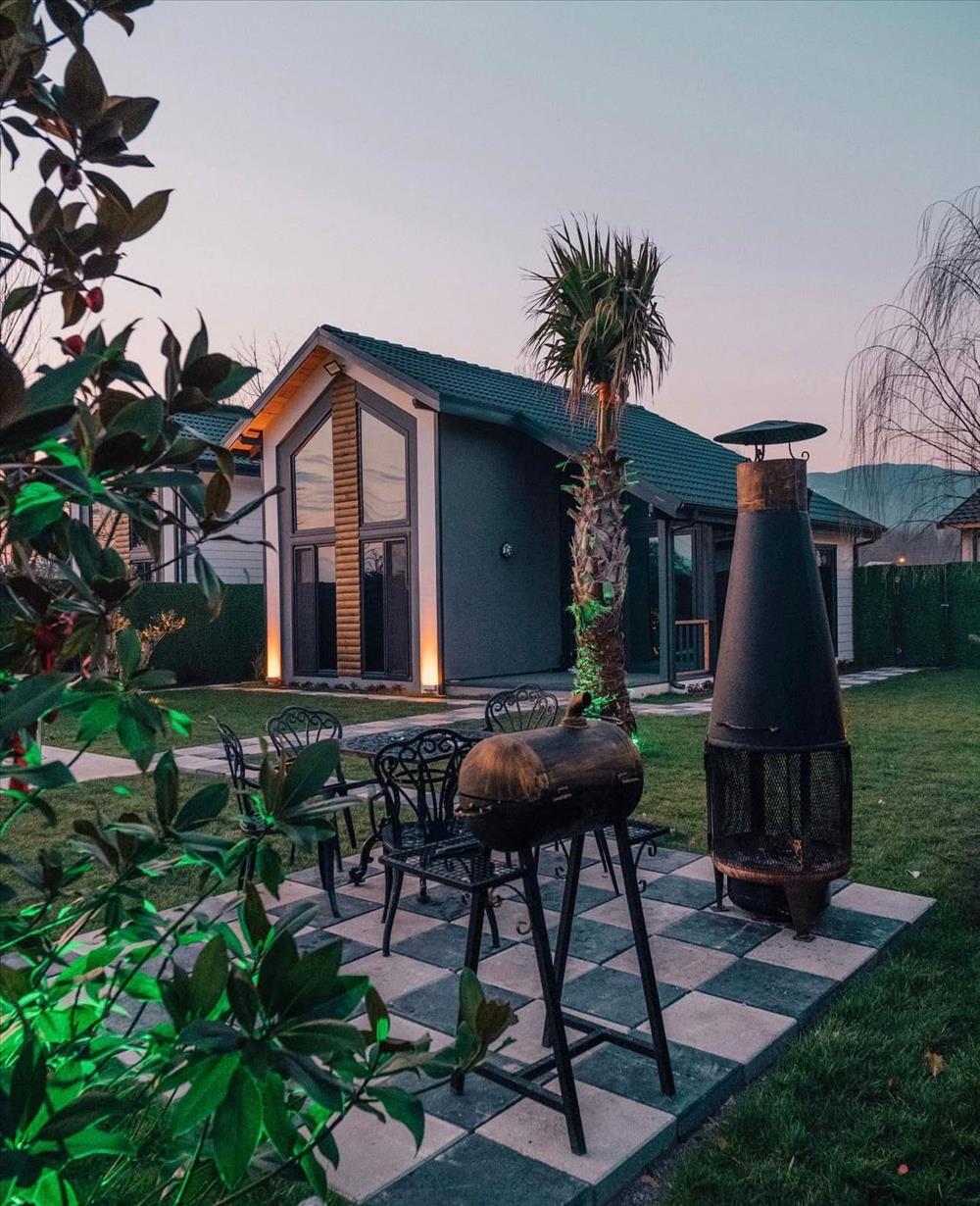 B316-2 Jakuzili Havuzlu Bungalov — fotoğraf 7