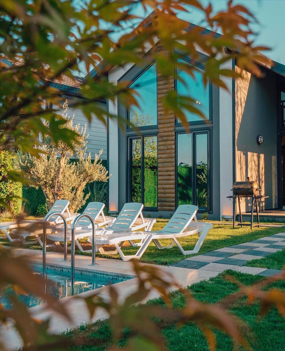 B316-2 Jakuzili Havuzlu Bungalov — fotoğraf 5