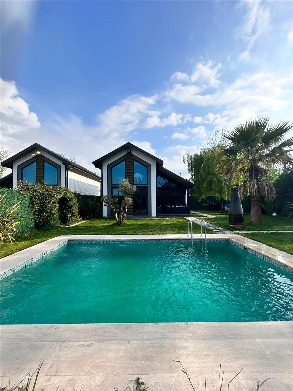 B316-2 Jakuzili Havuzlu Bungalov — fotoğraf 18