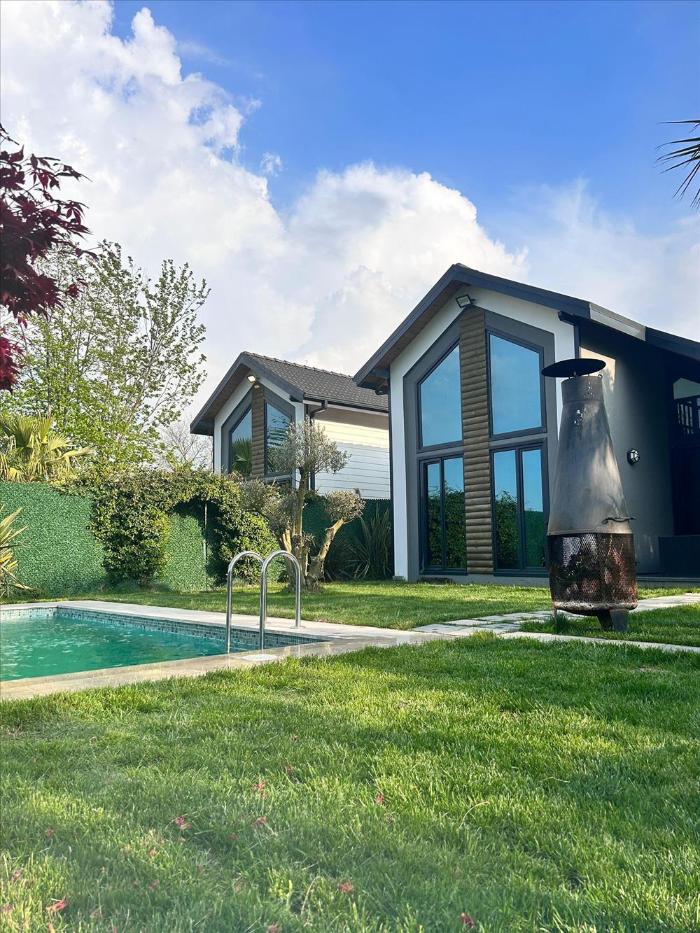 B316-2 Jakuzili Havuzlu Bungalov — fotoğraf 14